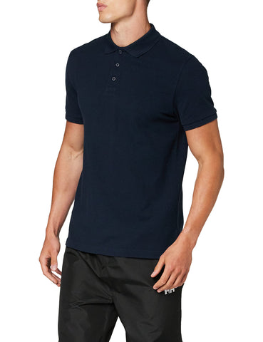 Helly Hansen Men's Standard Crew Polo, Navy, Medium