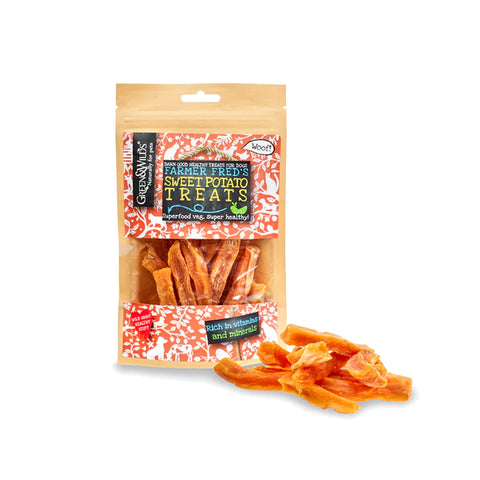 Green & Wilds Eco-Friendly Dog Treats - Farmer Fred's Sweet Potato Treats