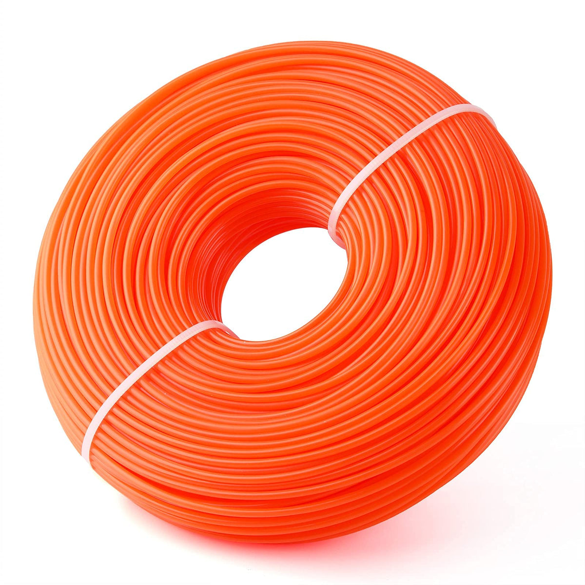 FEPITO Round Strimmer Line Wire Cord 2.4mm x 96m Nylon Trimmer Line for Garden Strimmer Petrol Strimmers