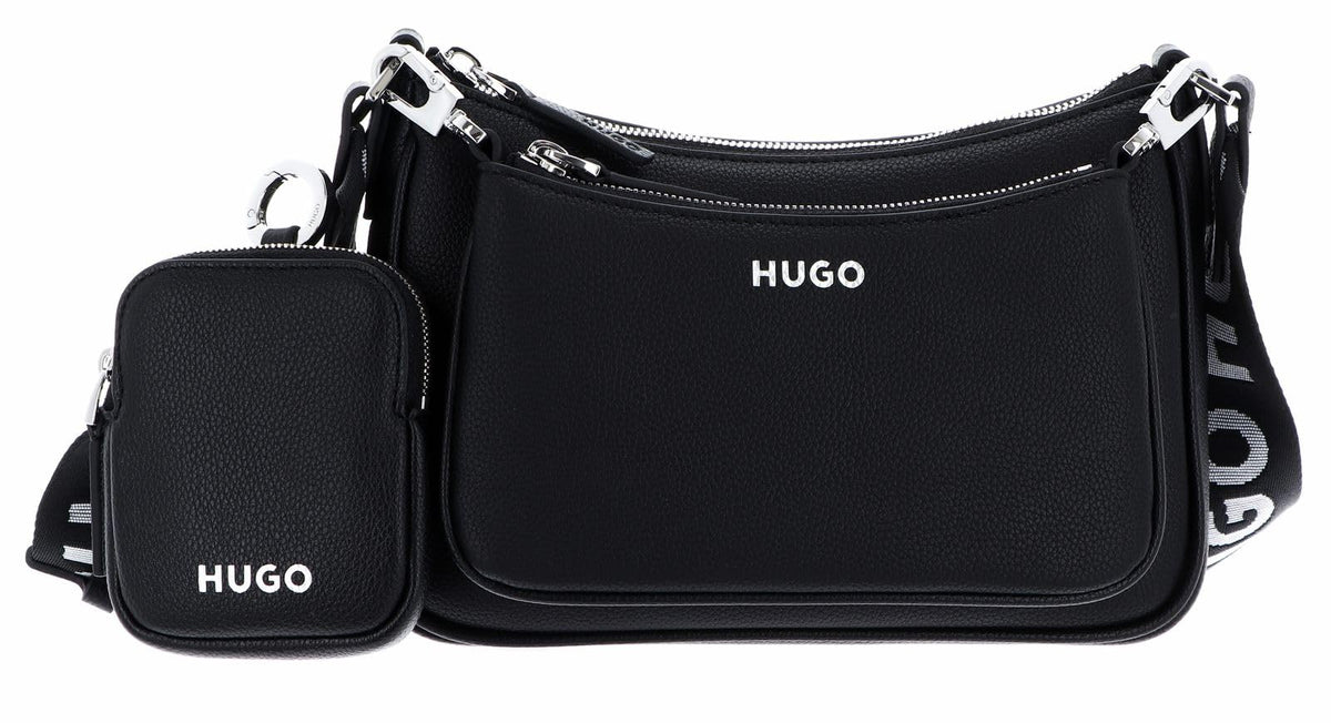HUGO Women Bel Multi Cross W.l Crossbody, Black 1, 2216.5 cmÂ³