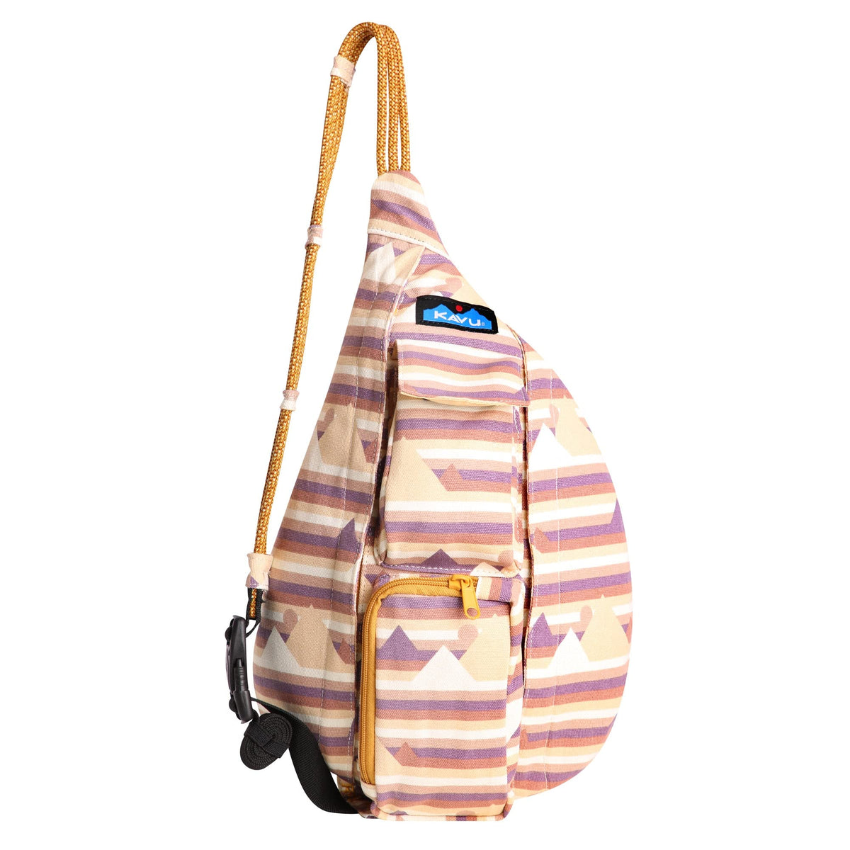 KAVU Mini Rope Bag Cotton Crossbody Sling, Summit View