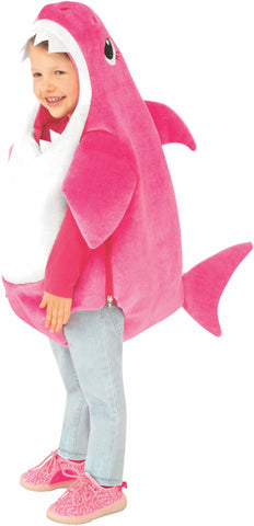 Rubie's Official Mommy Shark Childs Costume, Plays the Baby Shark Tune, Multicolour, Infant