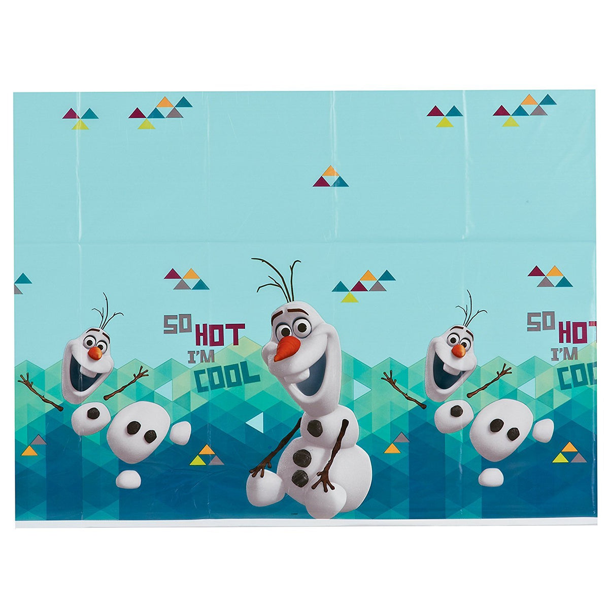 Disney Olaf Tablecover 54x96 [Contains 3 Manufacturer Retail Unit(s) Per Amazon Combined Package Sales Unit] - SKU# 571525