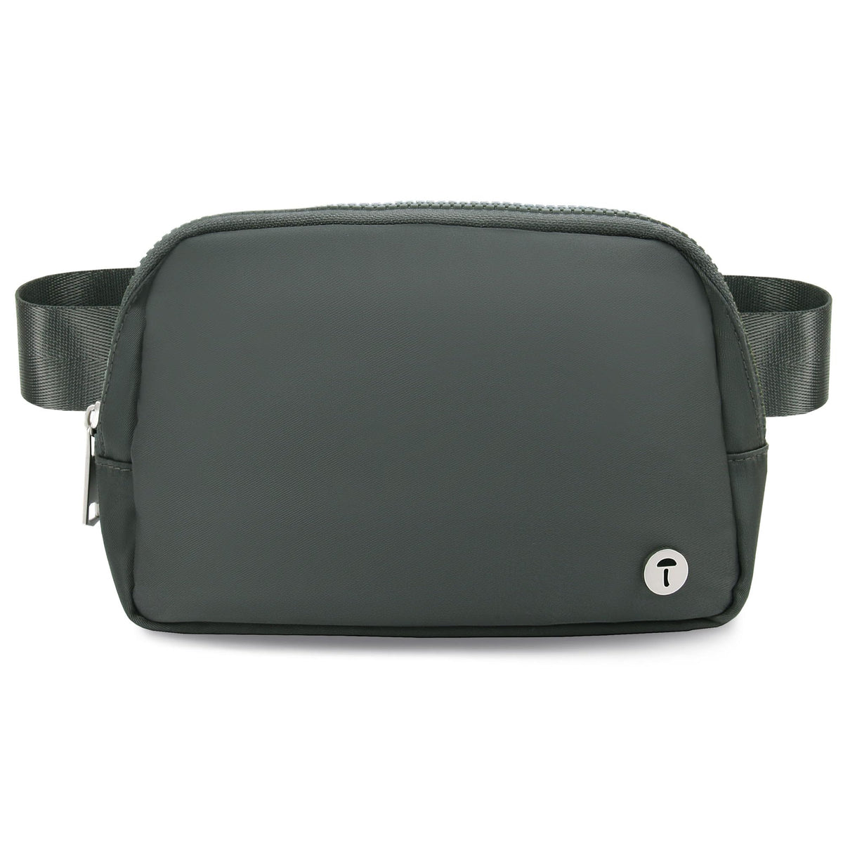Sienien Belt Bag Fanny Pack Crossbody Bag Fashionable Waist Packs With Adjustable Strap Water Proof For Travel Walking Running Hiking Graphite Black