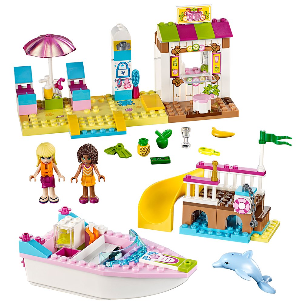 LEGO Juniors Andrea & Stephanie's Beach Holiday 10747 Toy for 4-Year-Olds