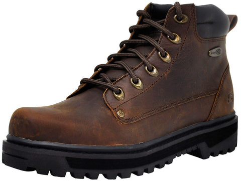 Skechers Men's Pilot Utility Boot, Brown 14 M US