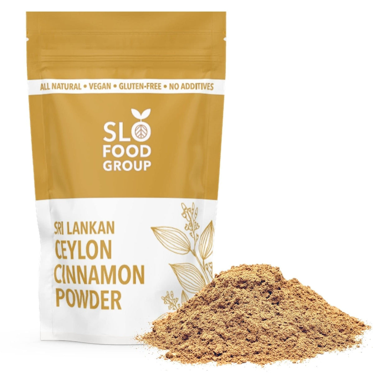 Slofoodgroup Ceylon Cinnamon Powder- Premium Quality Cinnamon Powder from Sri Lanka (6 oz Ceylon Cinnamon Powder)