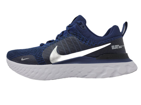 Nike Men's Low-Top Sneakers, College Marine Metallic Silver, 9.5