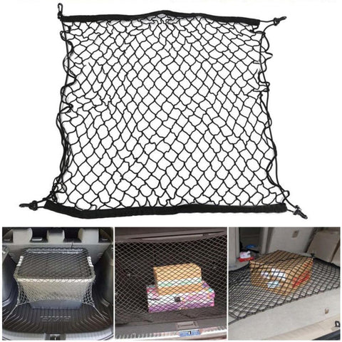 Car Trunk Luggage Storage Cargo Organizer Elastic Mesh Net Styling Accessories, for Nissan Patrol Y62 5.6L