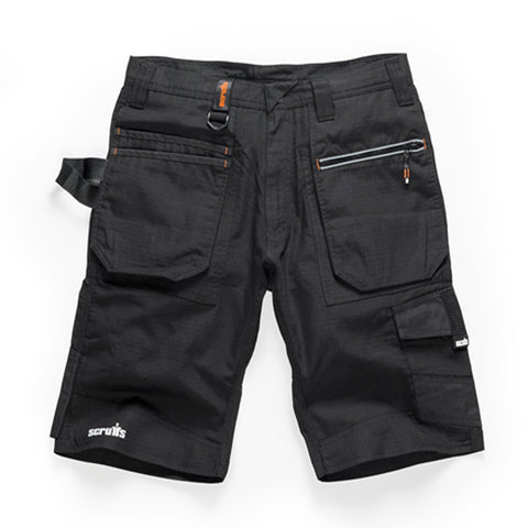Ripstop Men's Work Shorts (36" Waist) Black