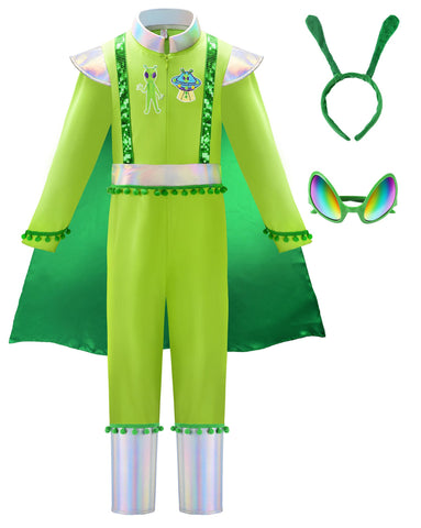 ReliBeauty Alien costume for Kids Boys and Girls Costume Halloween Toddler,5/120