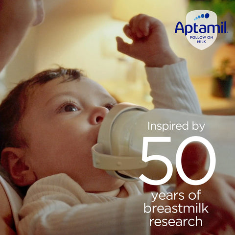 Aptamil 2 Follow On Baby Milk Ready to Use Liquid Formula, 6-12 Months, 6x200 ml