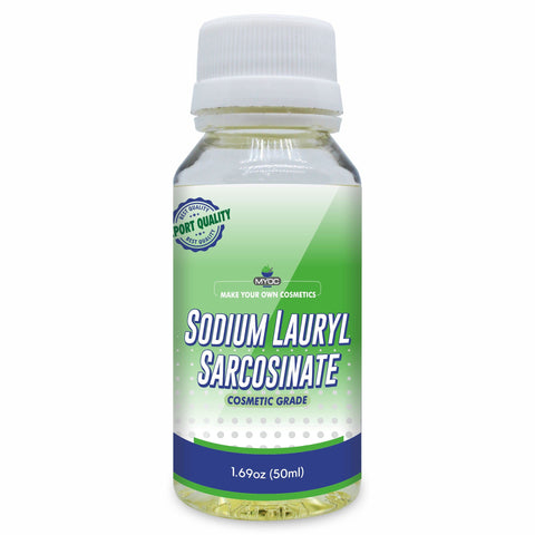 MYOC Sodium Lauryl Sarcosinate - 50 ml, Sodium Lauryl Sarcosinate Liquid, Sodium Lauryl Sarcosinate for Shampoo, Sodium Lauryl Sarcosinate for Body Wash, Sodium Lauryl Sarcosinate for Washing Powder