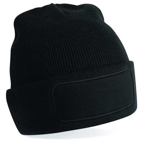 Beechfield - Patch Beanie - Black