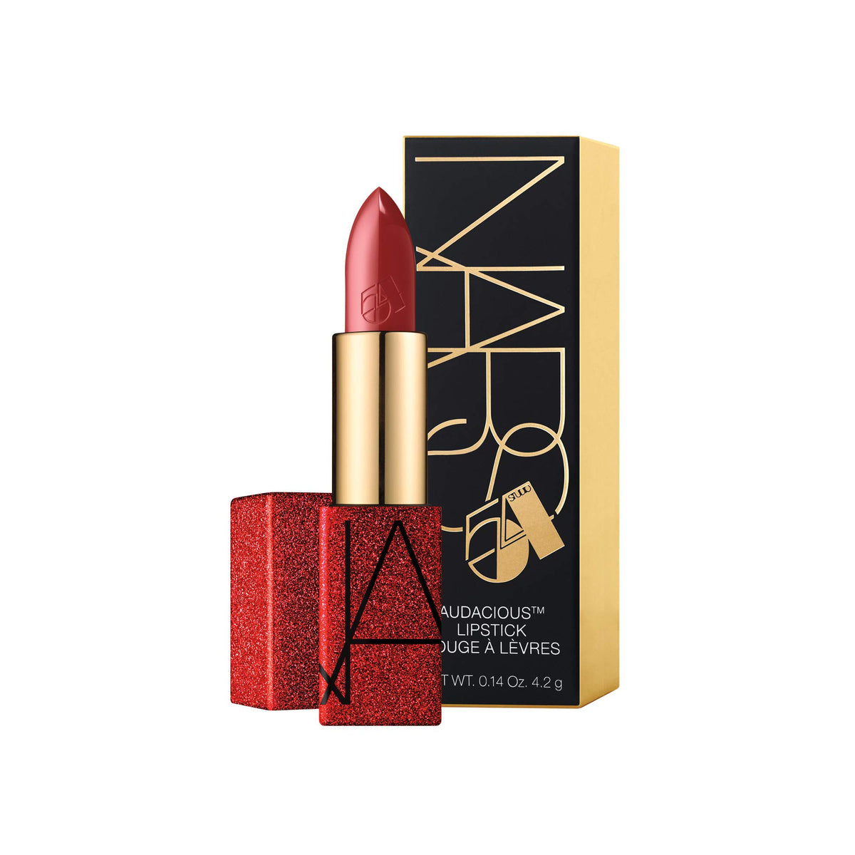 NARS Studio 54 Audacious Lipstick - Mona, 4, 2 g
