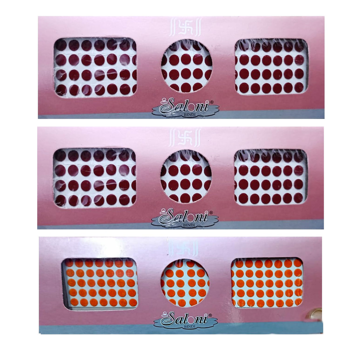 Cyan Collection, Multicolor and Multi Design Bindi Jewelry for Women Forehead, Indian Bindi, Bindi Face Jewels Multicolored Face Bindi Stickers1 (Pack of 3)