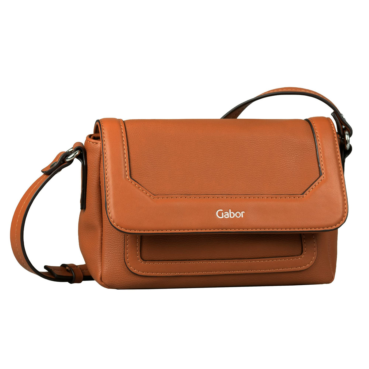Gabor bags Women's Latina Flap Bag S no Zip, Cognac, S