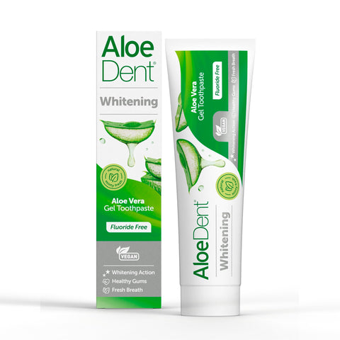 Aloe Dent Whitening Aloe Vera Toothpaste 100ml x 4 (Pack of 4)