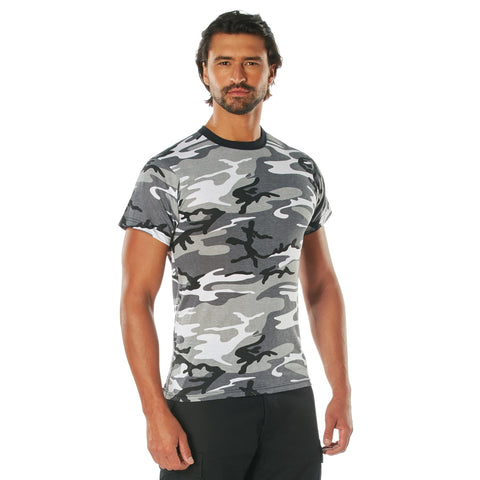 Rothco T-Shirt, City Camo, X-Large
