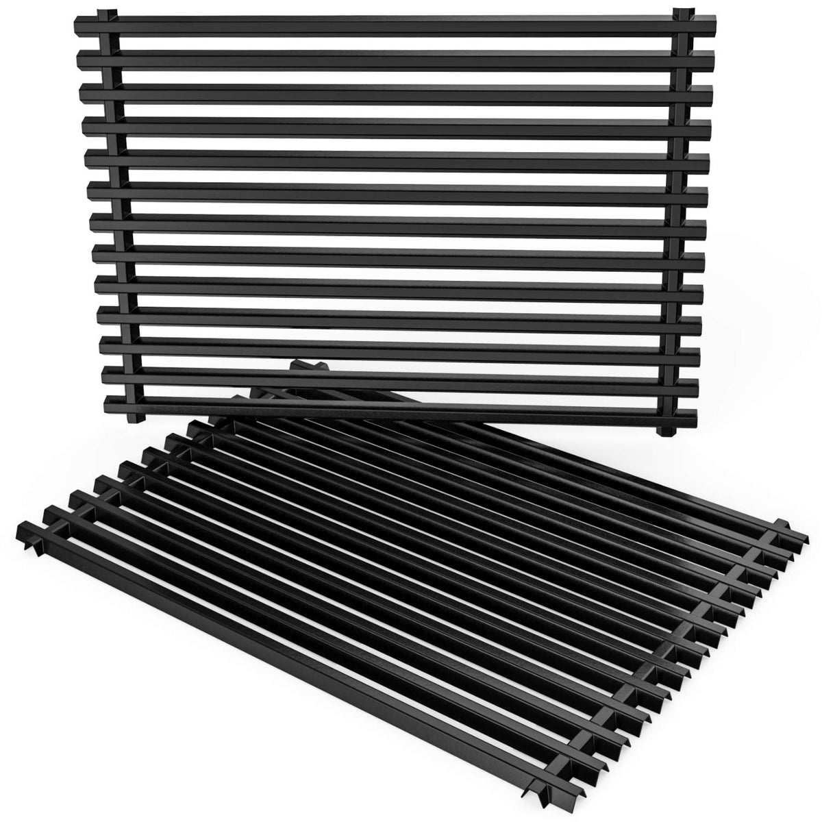 onlyfire Porcelain Enameled Steel Replacement Cooking Grill Grid Grates Fit Weber 7525 for Spirit Genesis Grills, Lowes Model Grills