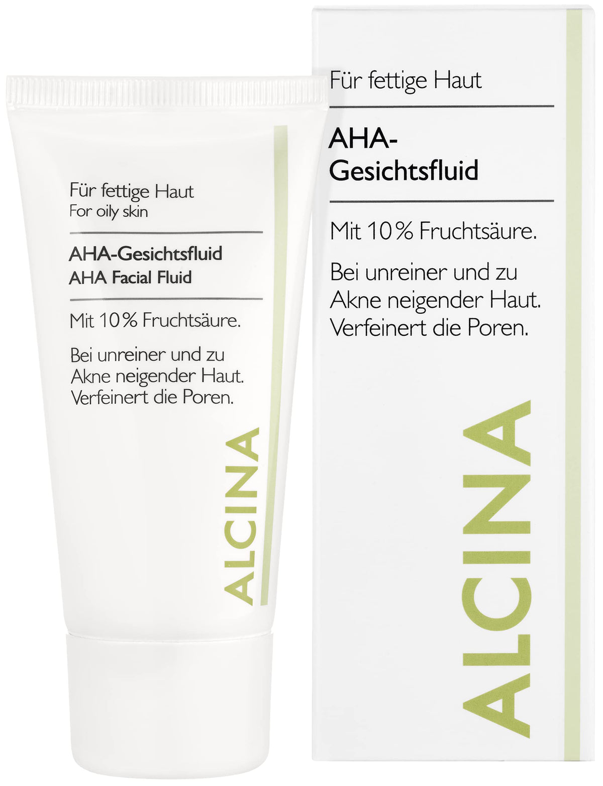 Alcina F/M AHA-Gesichtsfluid 10% 50ml
