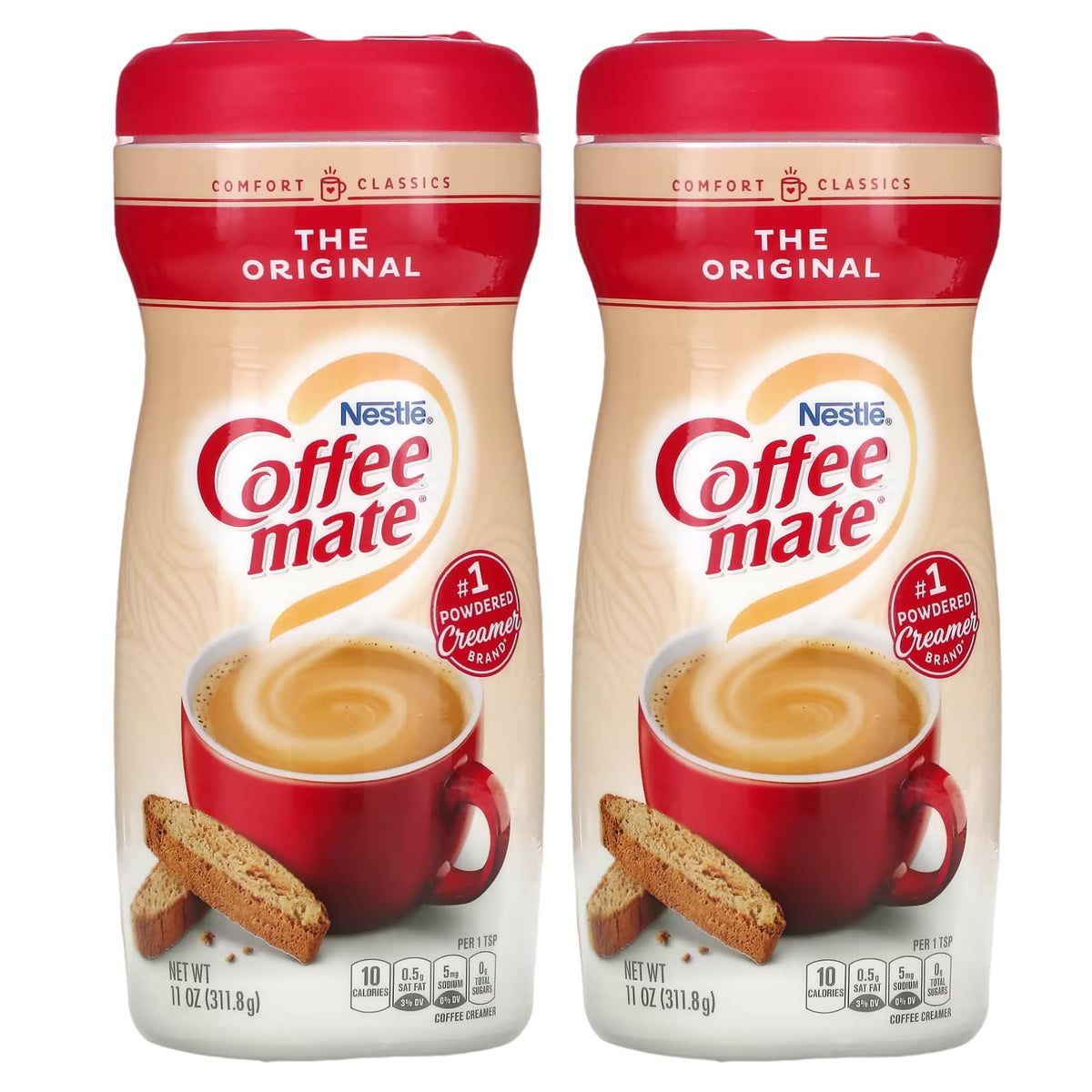 Coffee Mate 11oz (2 pack), Orginal Powdered Coffee Creamer with Deal Dave Card