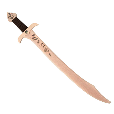 Vah - Sturdy Dragon Dagger Set Real Beech Wood and Dagger Sheath