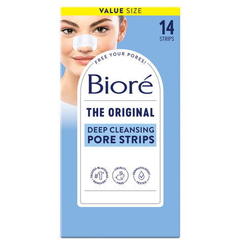 Biore Deep Cleansing Pore Strips For Nose - 14 Ea