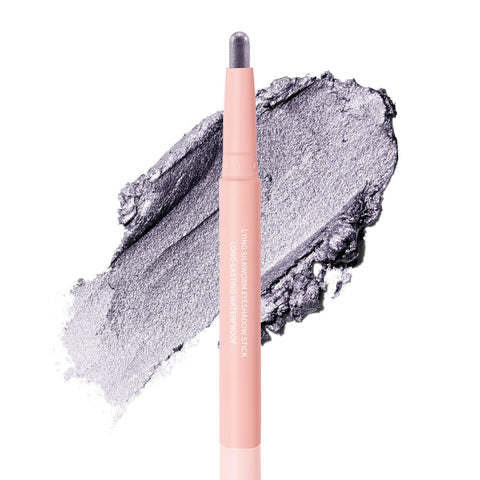 Boobeen Glitter Eye Shadow Stick, Waterproof Eyeshadow Crayon Pencil Eye Brightener, Long Lasting Cream Eye Highlighter Makeup