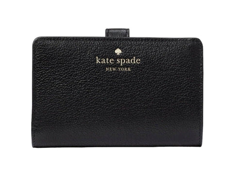 kate spade new york Medium Bifold Compact Wallet (Black)