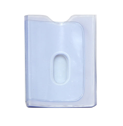 STARHIDE Replacement Plastic 20 Credit Card Portrait Insert Album Sleeves with Thumb Hole
