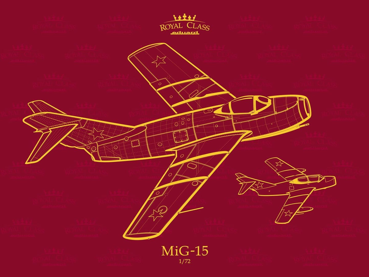 EDUR0011 1:72 Eduard MiG-15 Fagot Quattro Combo (4 Full Kits) [Model Building KIT]