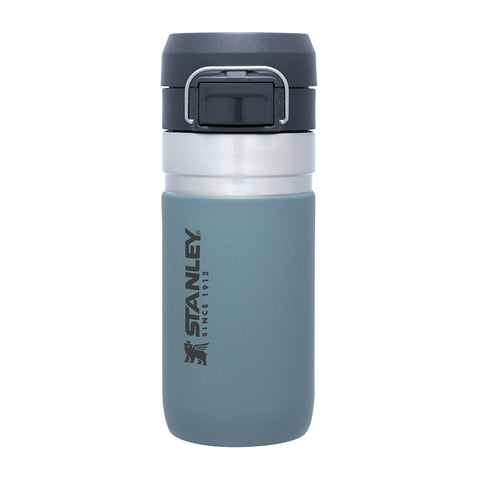 Stanley Quick Flip Stainless Steel Water Bottle 0.47L - Keeps Cold For 7 Hours - Leakproof - BPA-Free Thermal Flask - Dishwasher Safe - Cup Holder Compatible - Shale