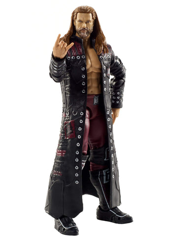 WWE Ultimate Edition Edge Action Figure, 6-in / 15.24 cm, with Extra Head, Swappable Hands, Interchangeable Arms & Royal Rumble Return Jacket for Ages 8 Years Old & Up