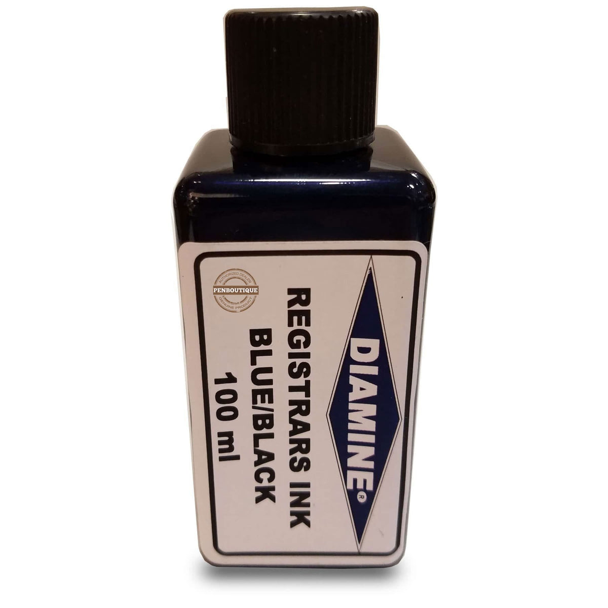 Diamine Registrars Ink Blue / Black 100mL Bottled Ink - DM-4038