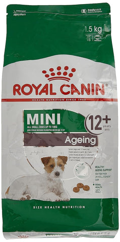 Royal Canin Dog Food Mini Ageing +12 Years Dry Mix 1.5kg