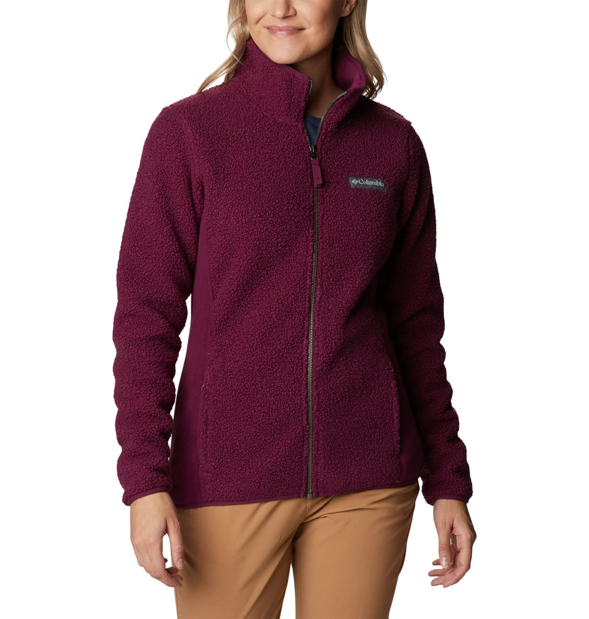 Columbia Women's Panorama Full Zip, Marionberry, Medium