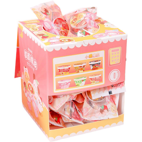 6pc Creative Children's Lamian Noodles Eraser Cartoon Funny Shape Eraser-Lamian Noodles eraser