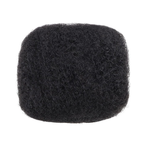 Orientdreads Afro Kinkys Bulk Human Hair For Dreadlock Extensions 100% Natural Afro Hairs For Twisting & Braiding 30g/1Oz) (10in, Natural black)