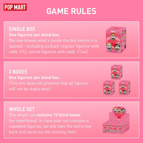 POP MART CRYBABY x Powerpuff Girls Series Figures, CRYBABY Blind Box Figures, Random Design Action Figures Collectible Toys Home Decorations, Holiday Birthday Gifts for Girls and Boys, Single Box