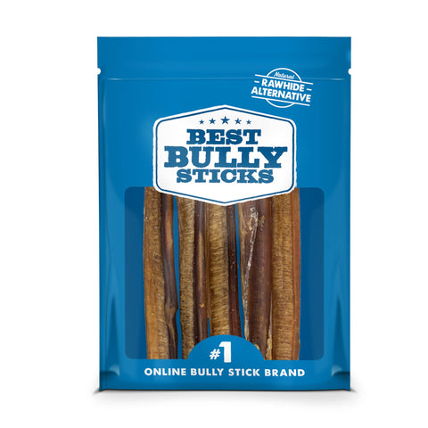 Best Bully Sticks 6 Inch All-Natural Bully Sticks for Dogs - 6ÃƒÆ’Ã†â€™Ãƒâ€šÃ‚Â¢ÃƒÆ’Ã‚Â¢ÃƒÂ¢Ã¢â€šÂ¬Ã…Â¡Ãƒâ€šÃ‚Â¬ÃƒÆ’Ã¢â‚¬Å¡Ãƒâ€šÃ‚Â Fully Digestible, 100% Grass-Fed Beef, Grain and Rawhide Free | 5 Pack Trial Size