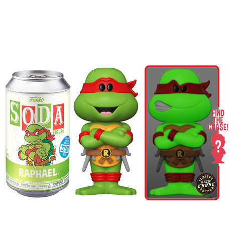 Teenage Mutant Ninja Turtles- Raphael w/Chase (Glow)