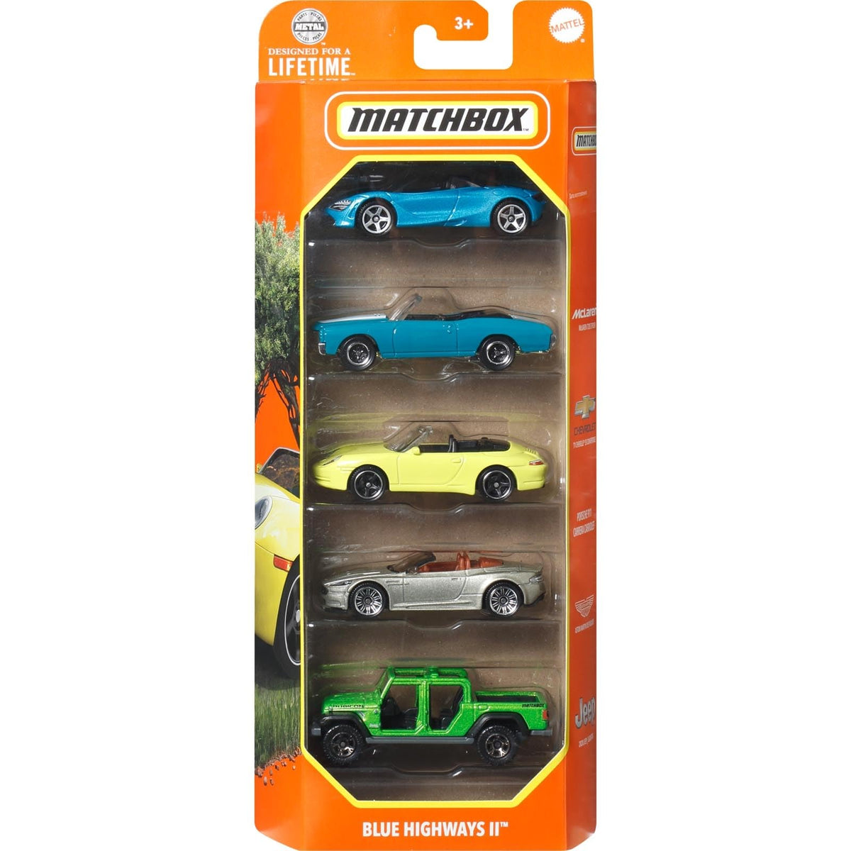 Matchbox 5-Pack Blue Highways II - HVT75