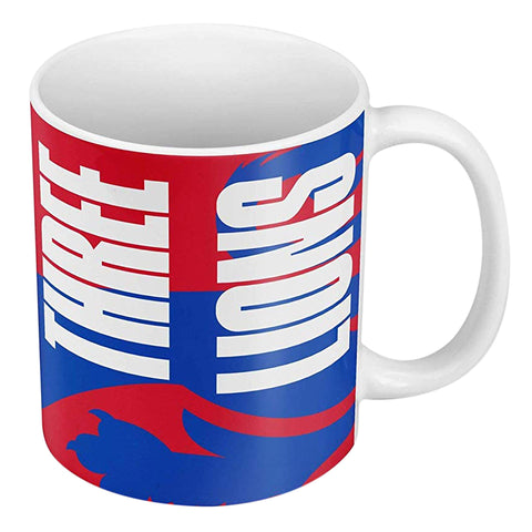 FOCO Officially Licenced FA Football World Cup European Slogan Crest Coffee Tea Mug