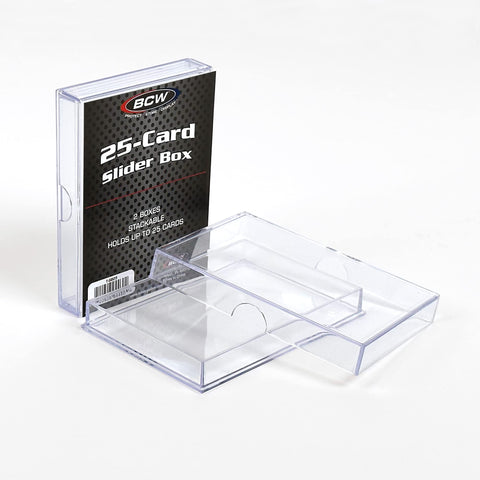 BCW 1-SB25 2 Piece Slider Box - 25 Count