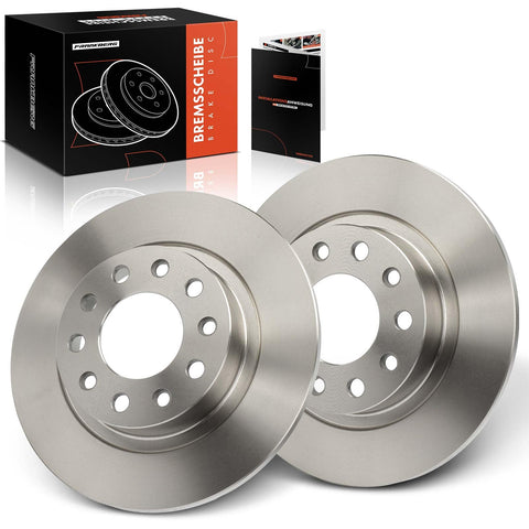 Frankberg Brake Discs Brake Disc Set Rear Axle full Compatible with Giulietta 940 1.4L-2.0L 2010-2020 Giulietta Box/Hatchback 940 1.4L 2.0L 2011-2020 Replace# 51815313