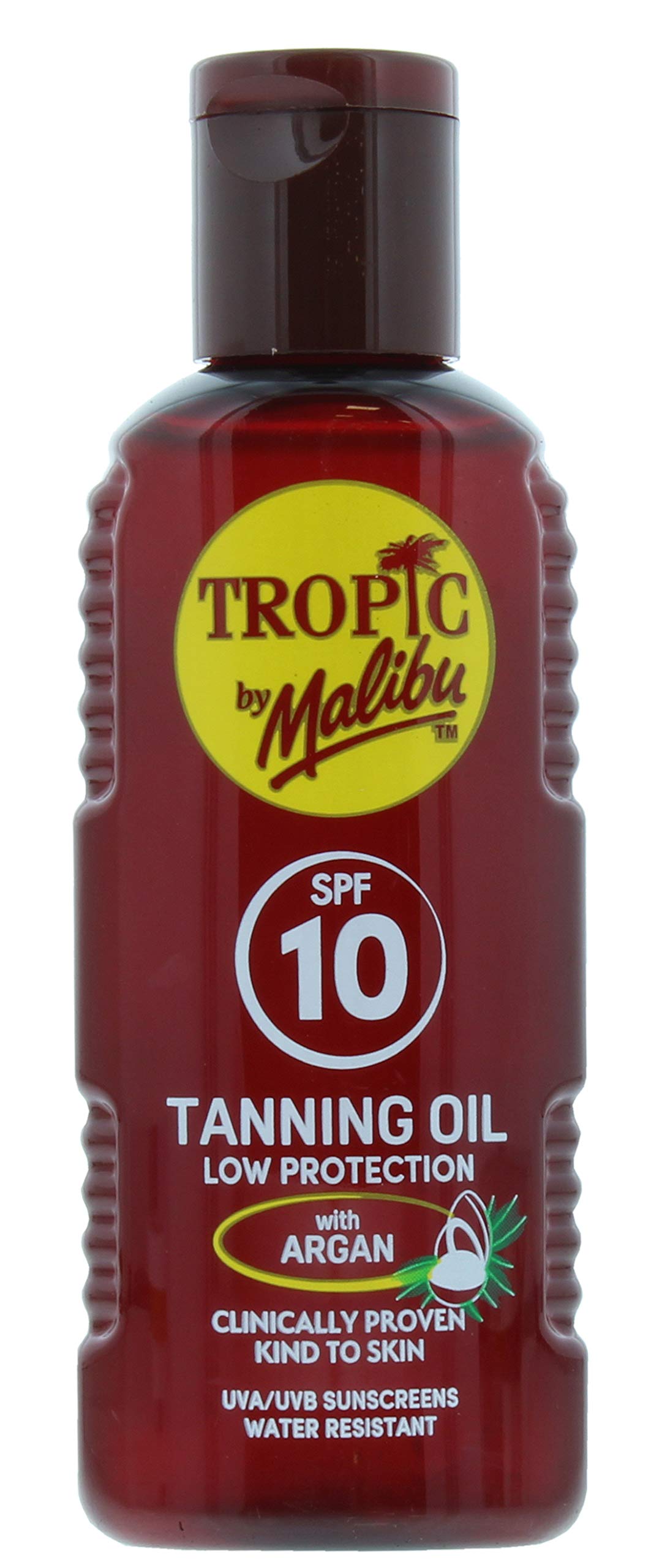 Malibu Tropic By SPF10 Tanning Oil and Argan Oil, 0.105 kg