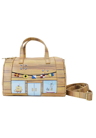 Loungefly Spongebob Squarepants 25th Anniversary Krusty Krab Figural Crossbody Bag