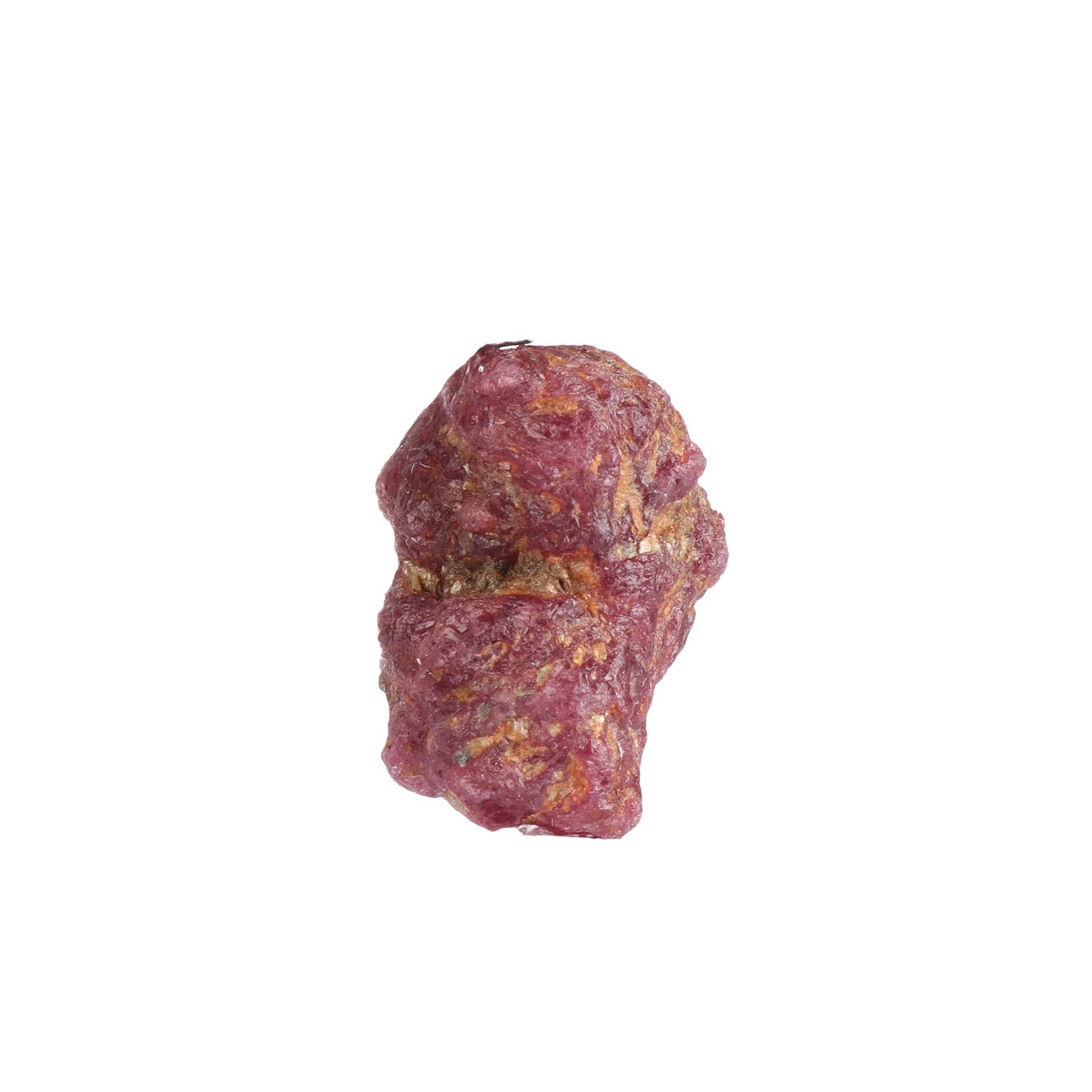 GEMHUB Natural Crystals And Healing Stones 13.00 Carat Raw Rough Star Red Ruby Healing Crystals For Jewelry Making