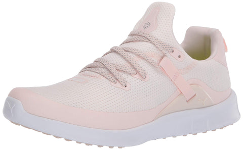 Puma Golf Women's Laguna Fusion Sport Golf Shoe, Rosewater-Puma White, 5.5 M US